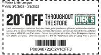 Dicks Sporting Goods Coupon